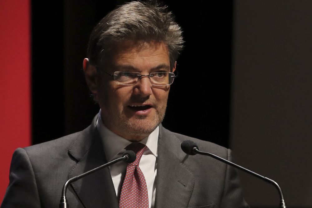 El Ministro de justicia, Rafael Catalá.