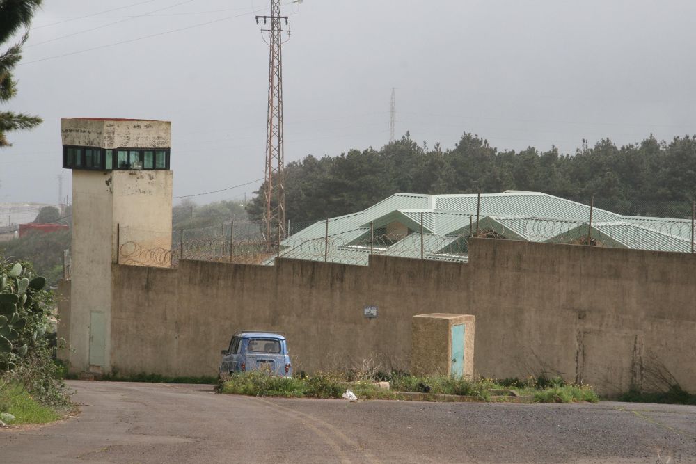 Una vista de la prisión situada en el municipio de La Esperanza.