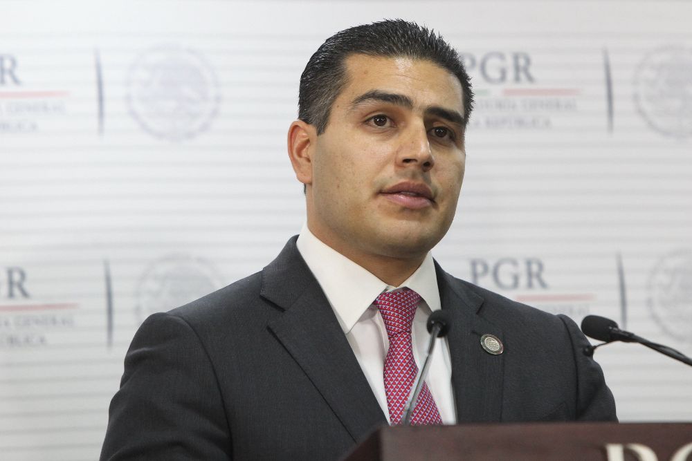 El director en Jefe de la agencia de investigación criminal mexicana, Omar Hamid García.