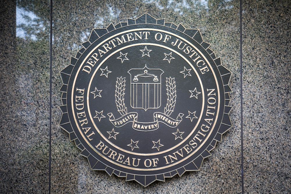 Sello de la Oficina Federal de Investigación (FBI).