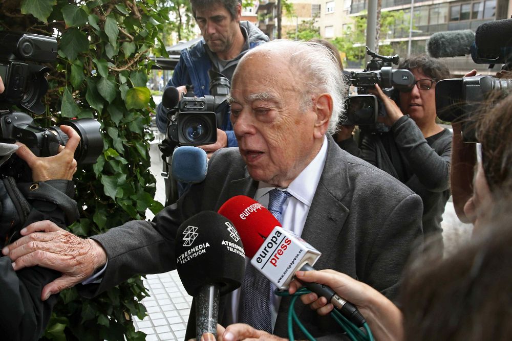 El expresidente de la Generalitat Jordi Pujol.