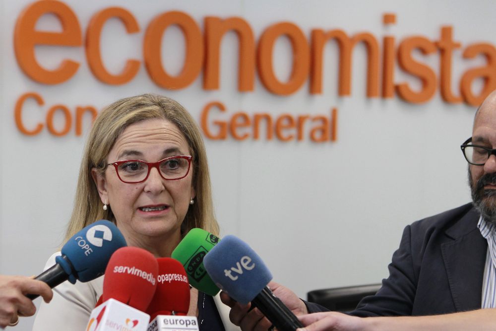 La secretaria de Estado de Economía y Apoyo a la Empresa, Irene Garrido.