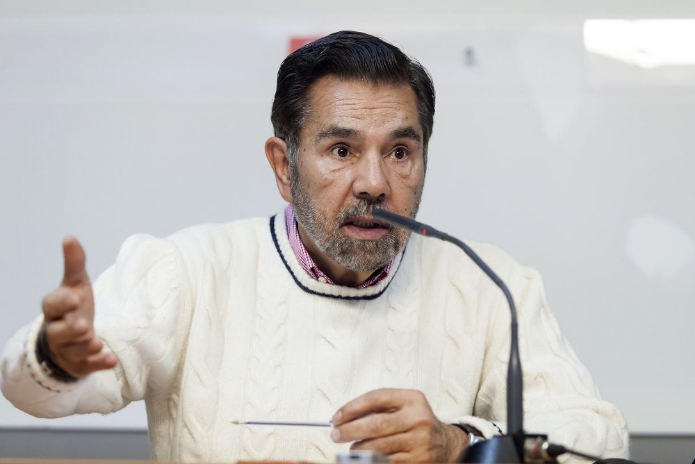 El presidente de la gestora del PSOE de Canarias, José Miguel Rodríguez Fraga.