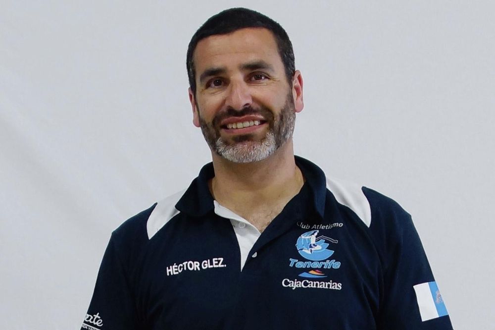 Héctor González, presidente del club de atletismo Tenerife CajaCanarias.