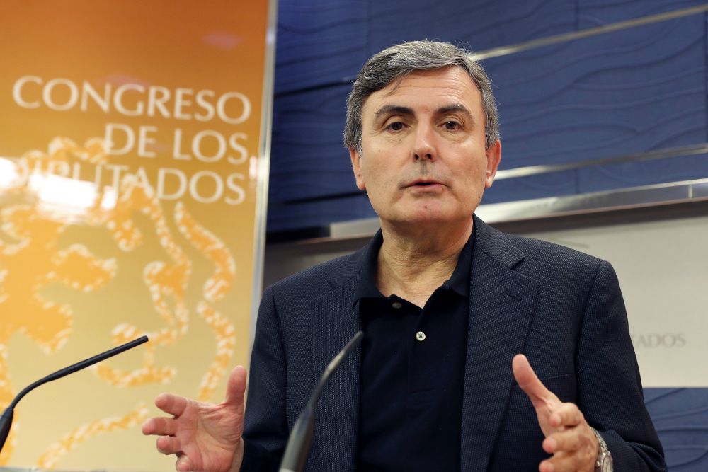 El portavoz de Economía del PSOE, Pedro Saura.