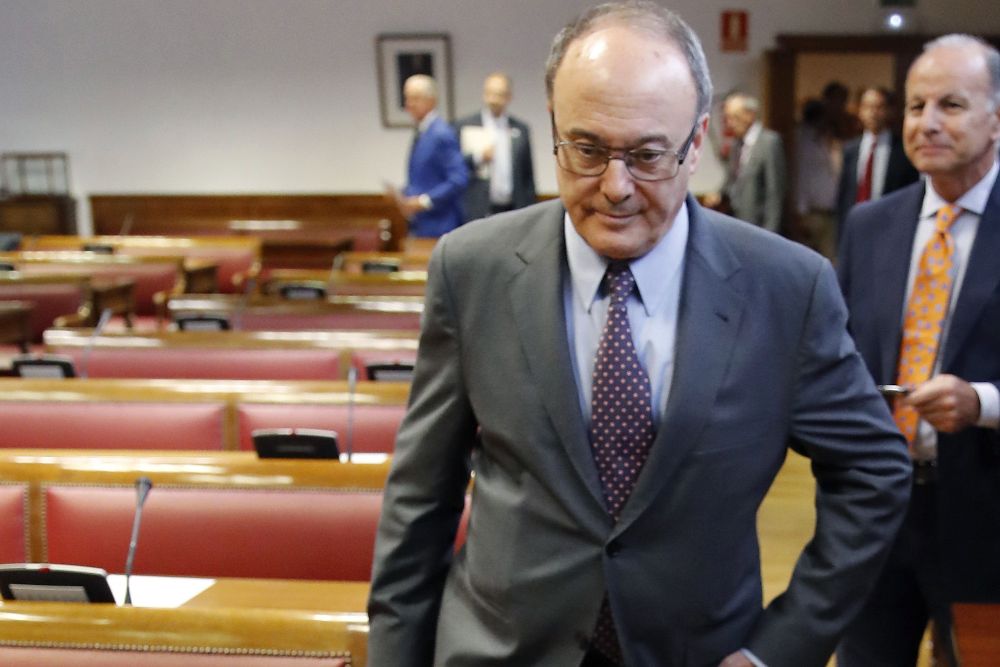 El gobernador de Banco de España, Luis María Linde.