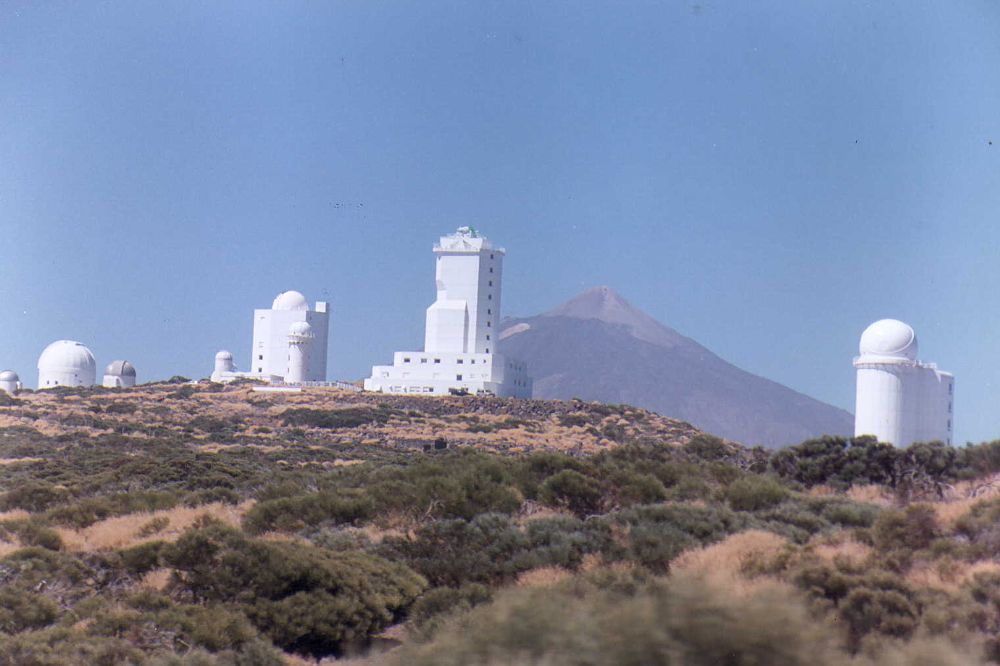 Instalaciones del Observatorio del IAC en Izaña.