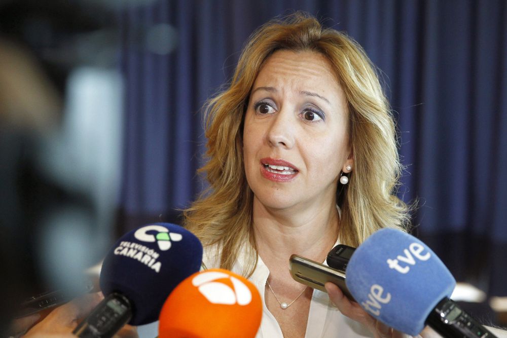 La consejera de Hacienda del Gobierno de Canarias, Rosa Dávila.