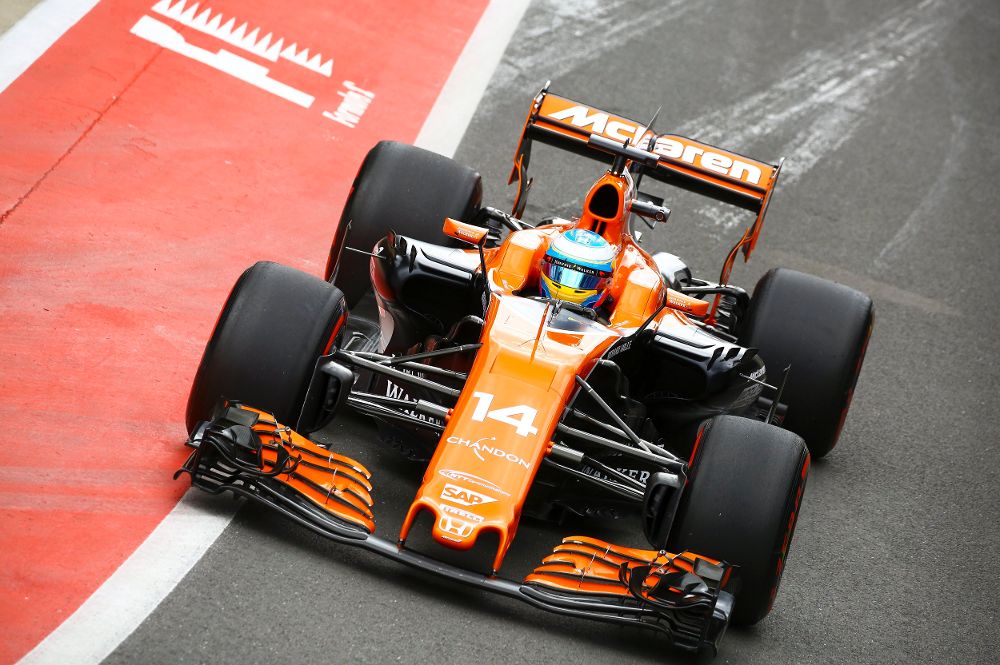 El piloto español de Fórmula Uno, Fernando Alonso.