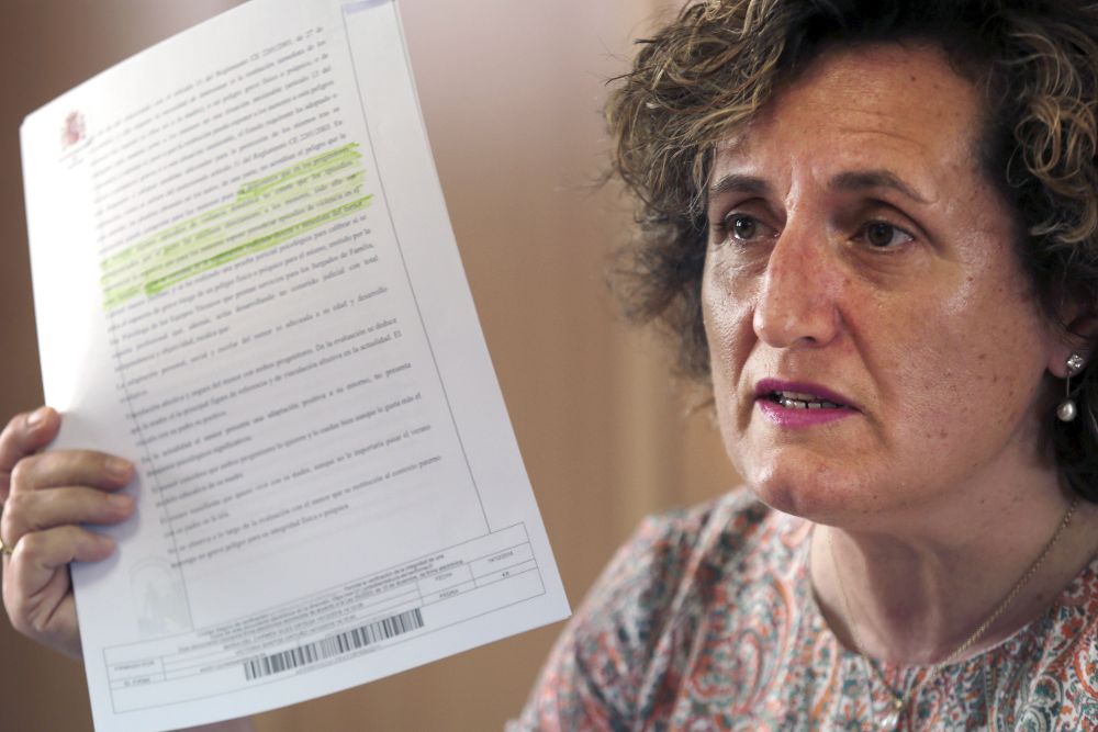 Francisca Granados, la asesora jurídica del Centro de la Mujer de Maracena (Granada) que ha atendido a Juana Rivas, la mujer que permanece ilocalizable.
