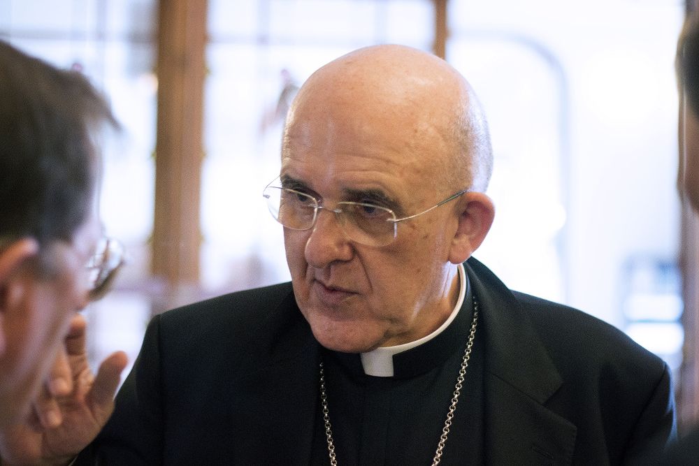 El arzobispo de Madrid, el cardenal Carlos Osoro.