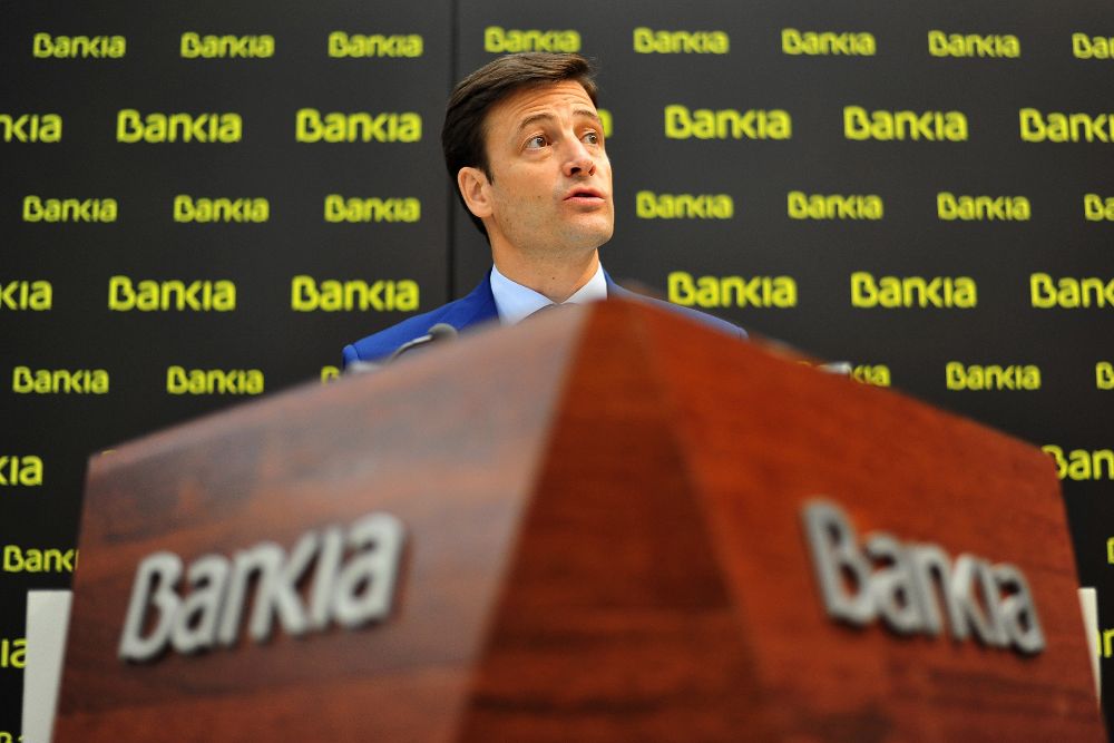 Leopoldo Alvear, director financiero de Bankia.