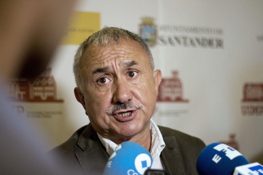 El secretario general de UGT, Josep María Álvarez.
