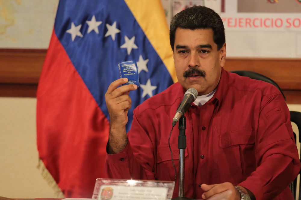 Nicolás Maduro, en un acto de gobierno el pasado jueves.