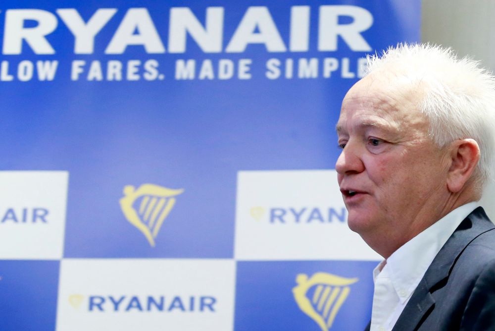 El director de Recursos Humanos de Ryanair, Eddie Wilson.
