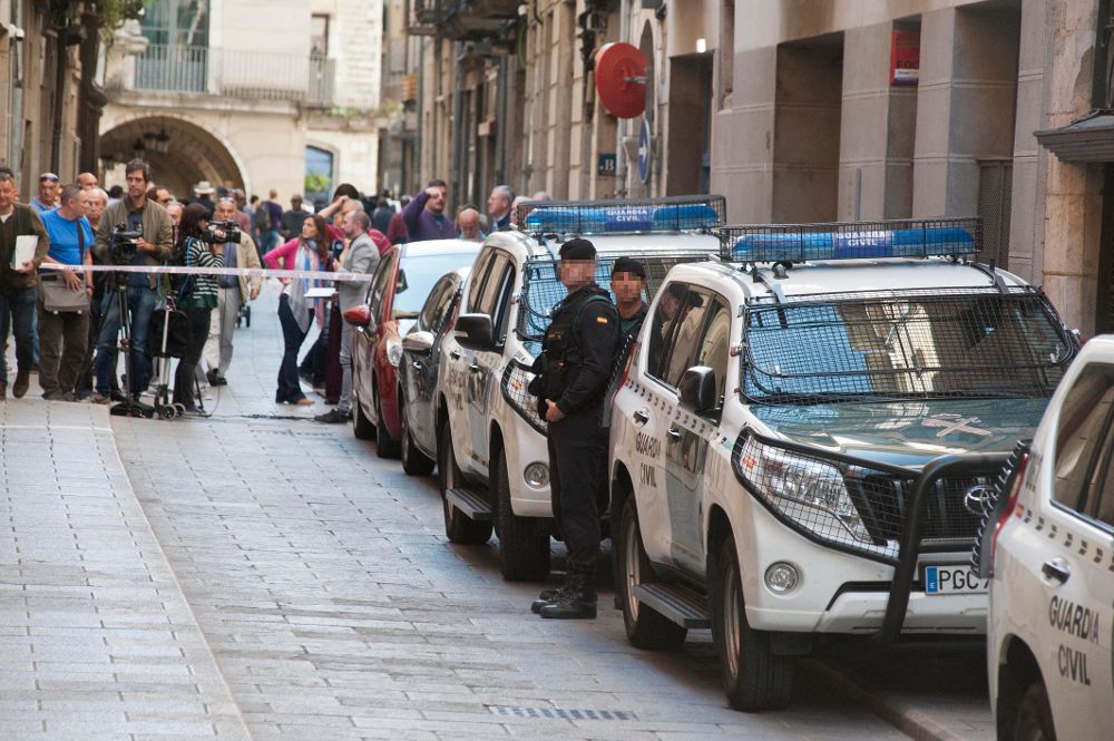 La Guardia Civil está registrando la sede de AGISSA, la compañía municipal de aguas de Girona.