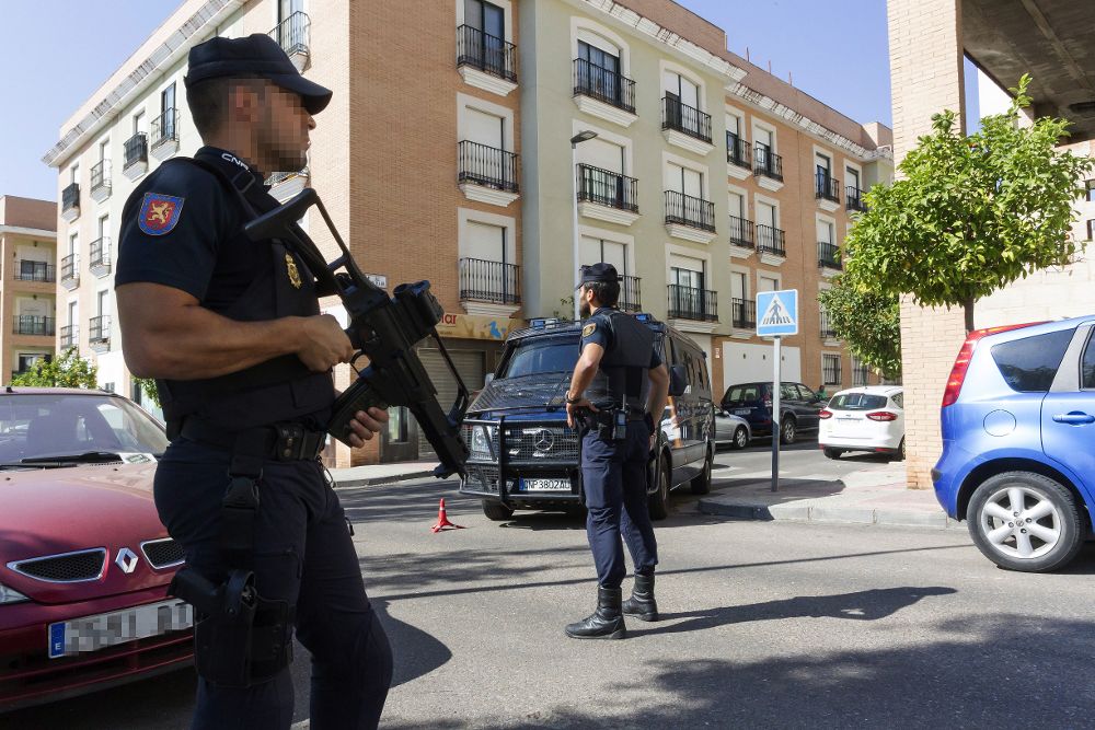 La Policía ha detenido hoy en Mérida (Badajoz) a un hombre por su presunta integración en el aparato tecnológico de I+D+I de DAESH.