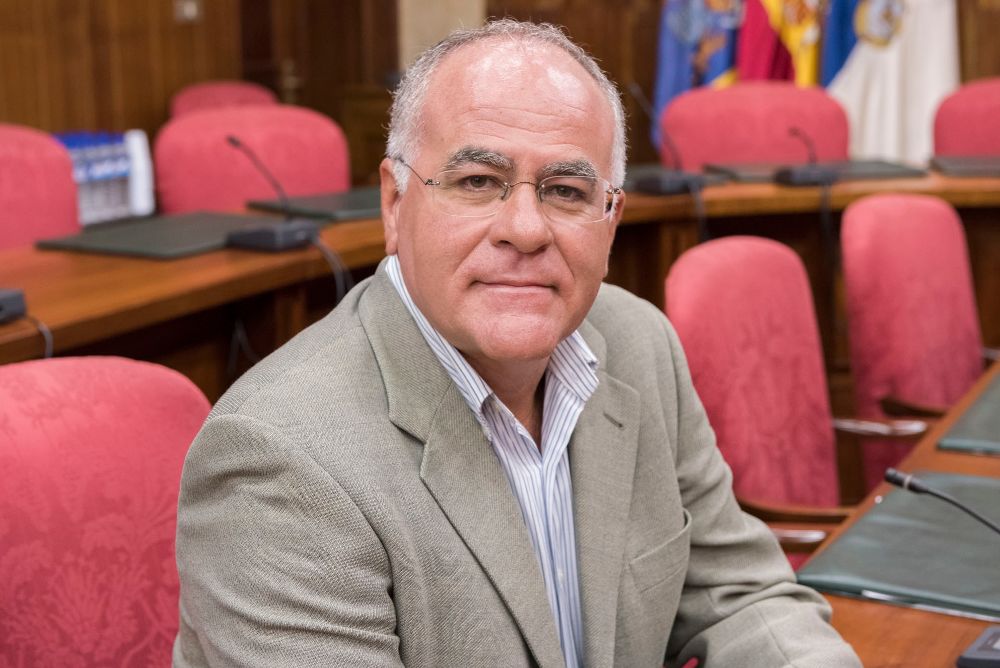 El portavoz adjunto del PP en el Cabildo, Carlos Cabrera.