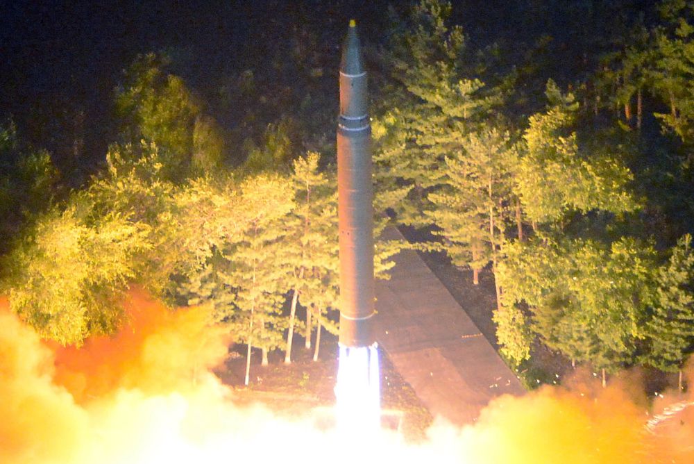 Fotografía cedida por la Agencia Central de Noticias de Corea del Norte (KCNA).