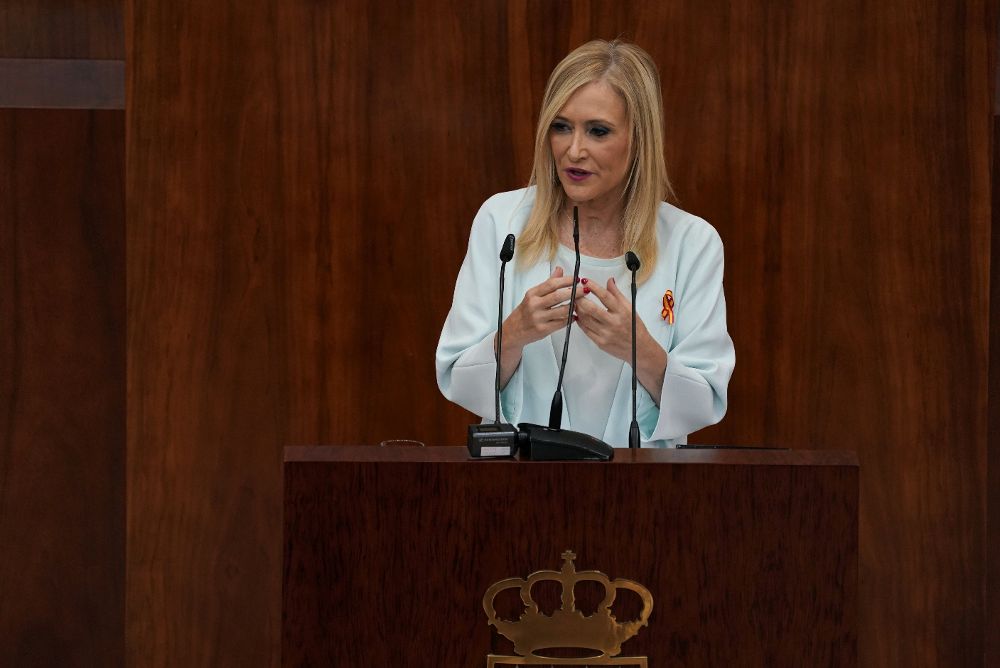 La presidenta de la Comunidad de Madrid, Cristina Cifuentes, ha encargado la actualización del censo de afiliados.