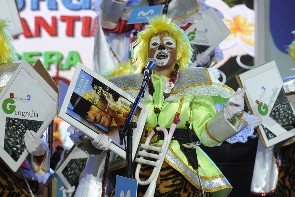 Actuación de Bambas en la última edición del Carnaval.