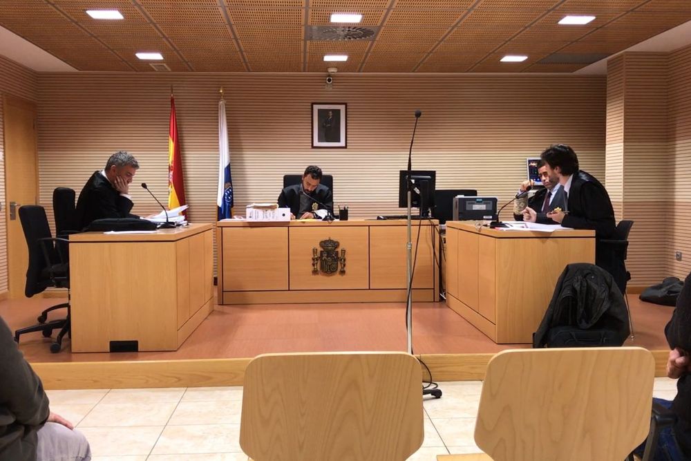 Un juicio en la jurisdicción de lo Social en Santa Cruz de Tenerife.
