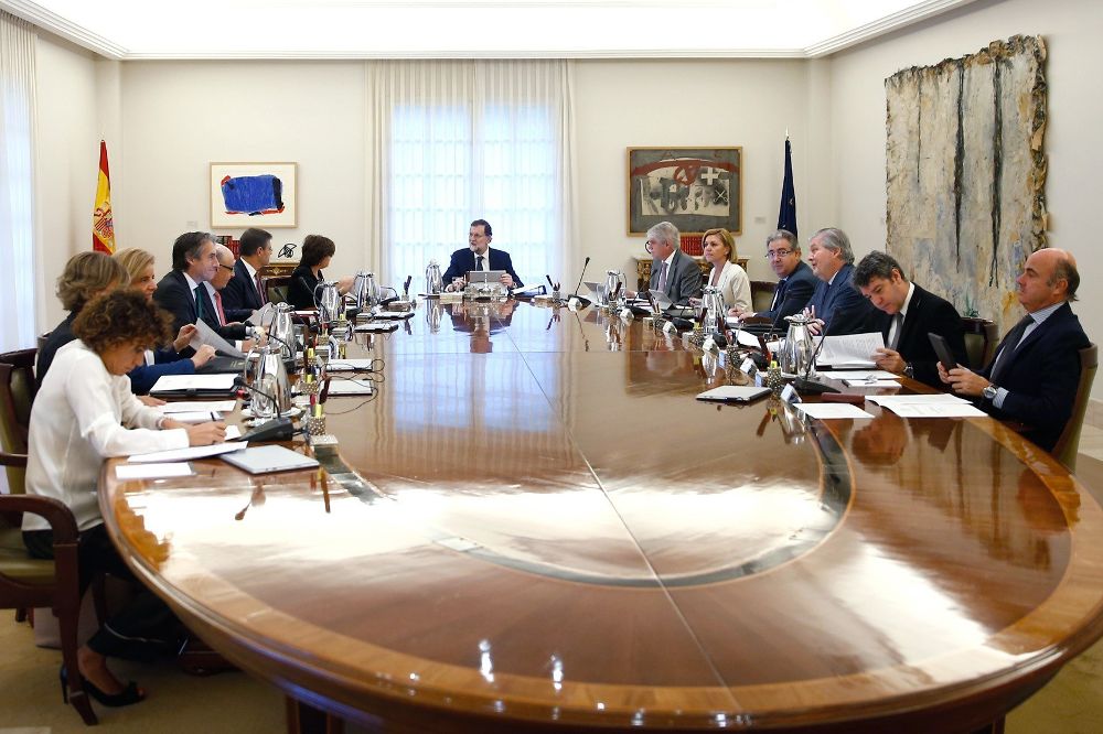 Vista general del Consejo de Ministros.