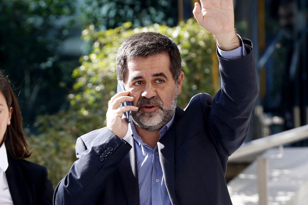 El líder de la Asamblea Nacional Catalana, Jordi Sánchez.