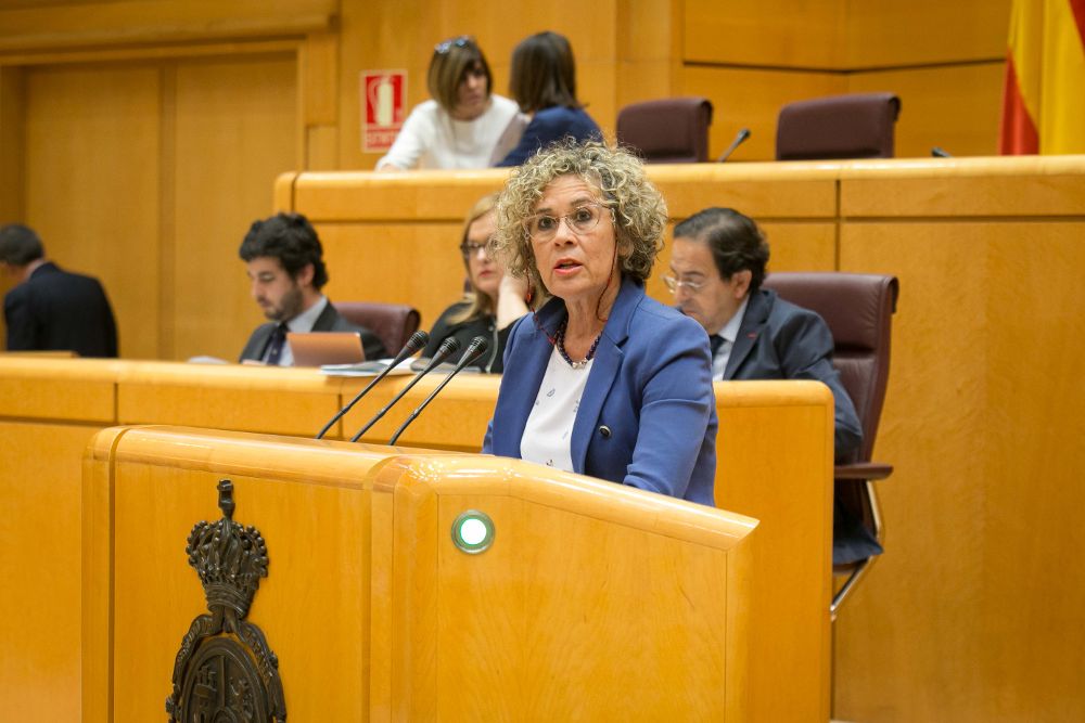 La senadora de CC María del Mar Julios.
