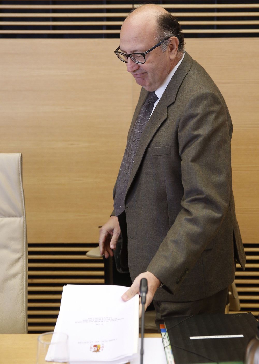 El presidente del Tribunal de Cuentas, Ramón Álvarez de Miranda.