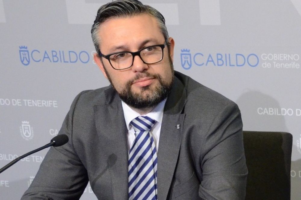 El consejero de Política Territorial del Cabildo, Miguel Ángel Pérez.