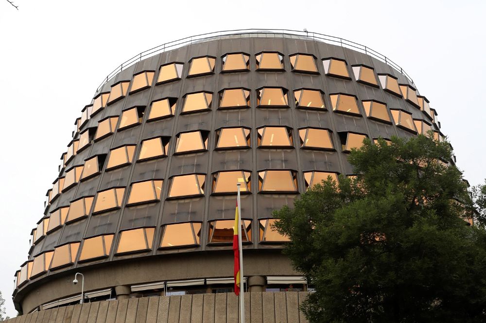 Edificio del Tribunal Constitucional, en Madrid.