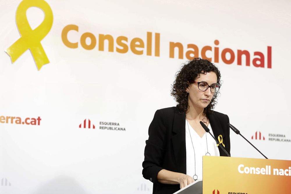 La secretaria general de ERC, Marta Rovira.