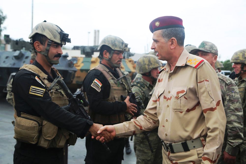 Fuerzas iraquíes.