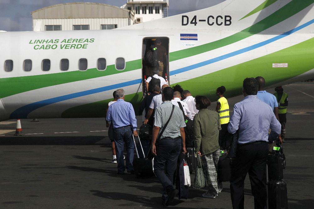 La aerolínea Binter cumple un año de operaciones en las rutas internas de Cabo Verde.