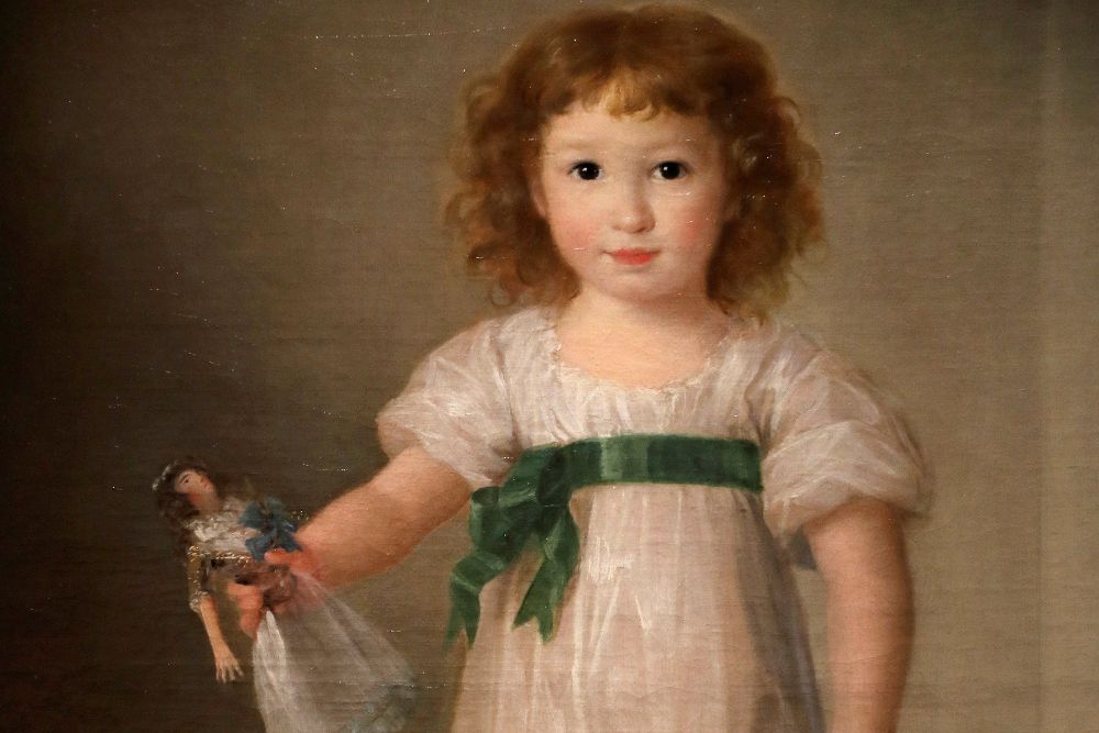 'Retrato de Manuela Isidra Téllez-Girón', futura duquesa de Abrantes', adquirido por la pinacoteca recientemente.