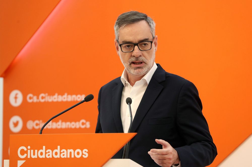 El vicesecretario general de Ciudadanos, José Manuel Villegas.