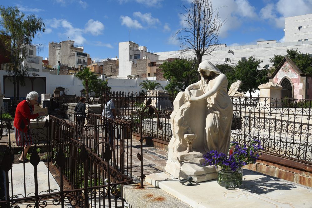 El cementerio de San Rafael y San Roque, uno de los elementos del patrimonio que el Ayuntamiento pide rehabilitar.