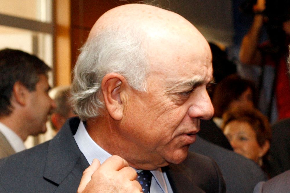 El presidente del banco español BBVA, Francisco González.