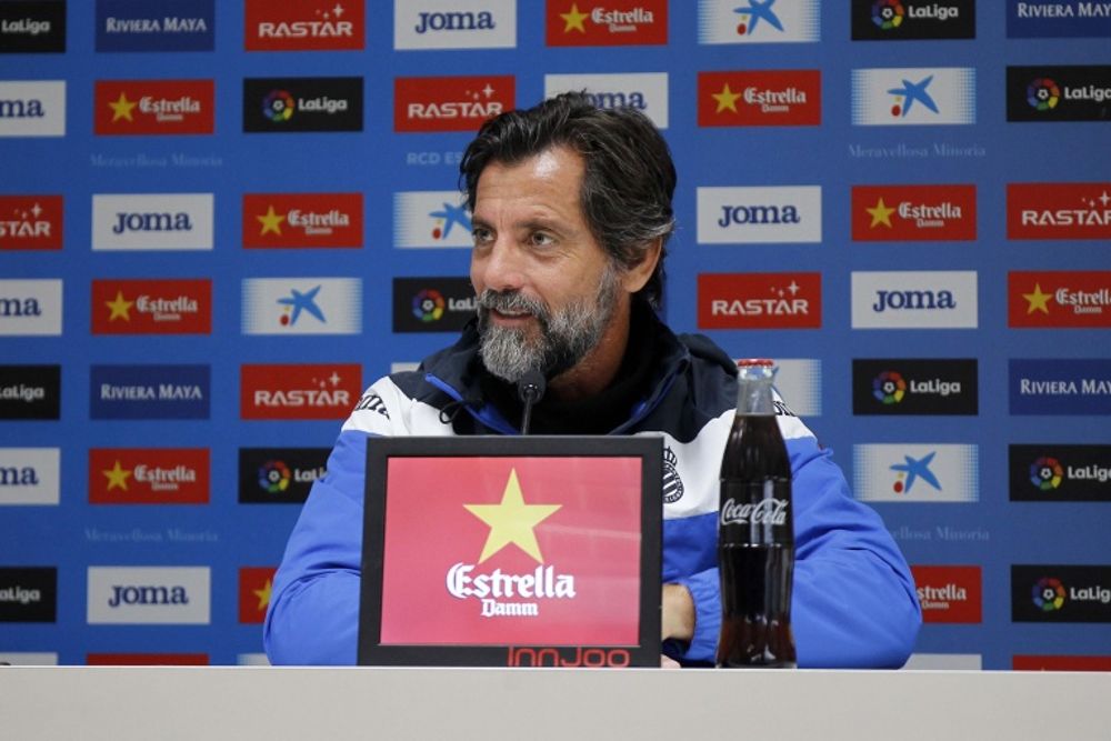 Quique Sánchez Flores, entrenador del Espanyol.