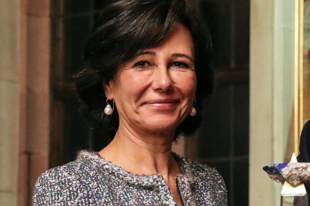 La presidenta del banco Santander, Ana Botín.