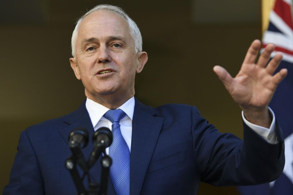 El primer ministro, Malcolm Turnbull.