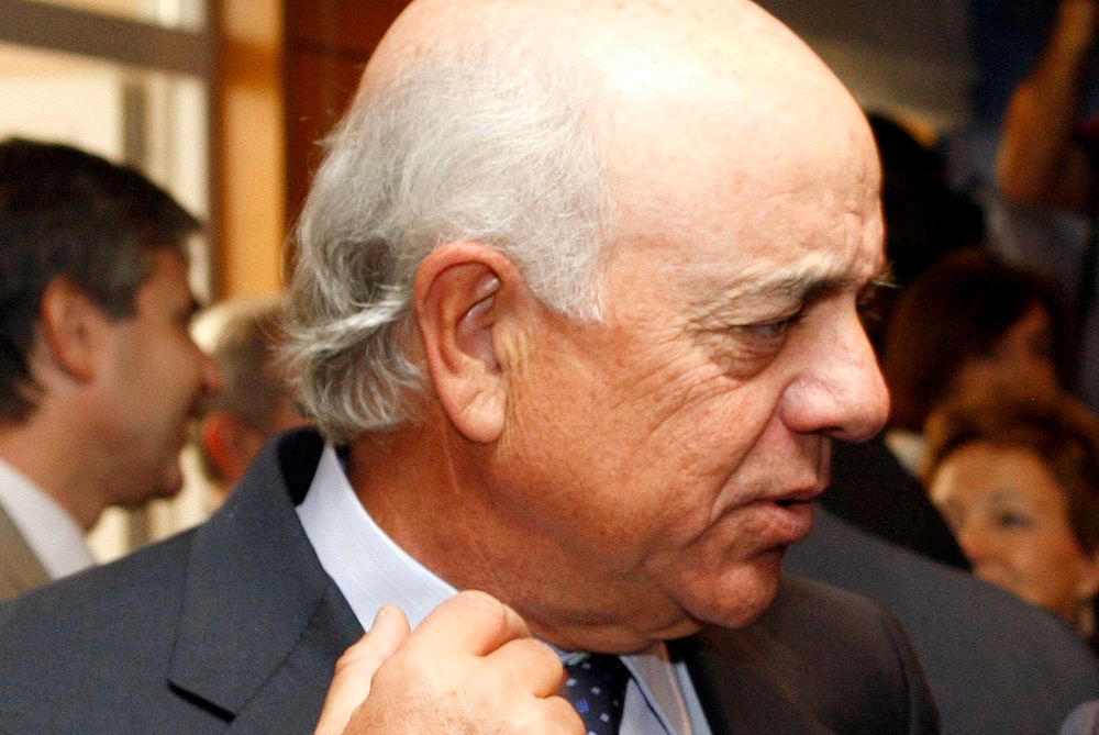 El presidente del banco español BBVA, Francisco González.