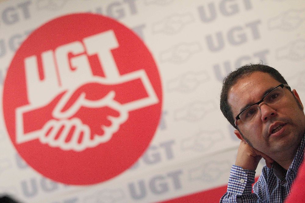 Gustavo Santana, secretario general de UGT en Canarias.
