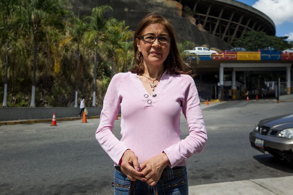 Nancy Morales de Ceballos, madre del alcalde opositor Daniel Ceballos.