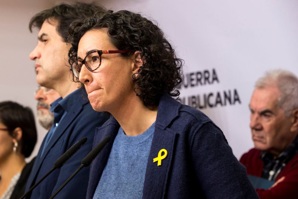 La secretaria general de ERC y número dos de la lista por Barcelona, Marta Rovira.