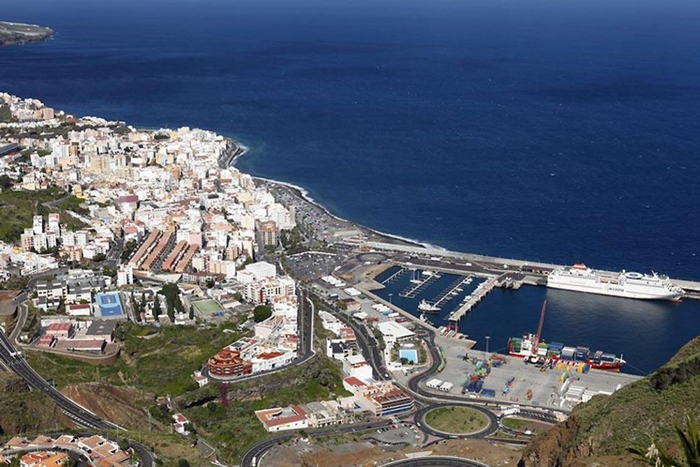 Vista de Santa Cruz de La Palma.