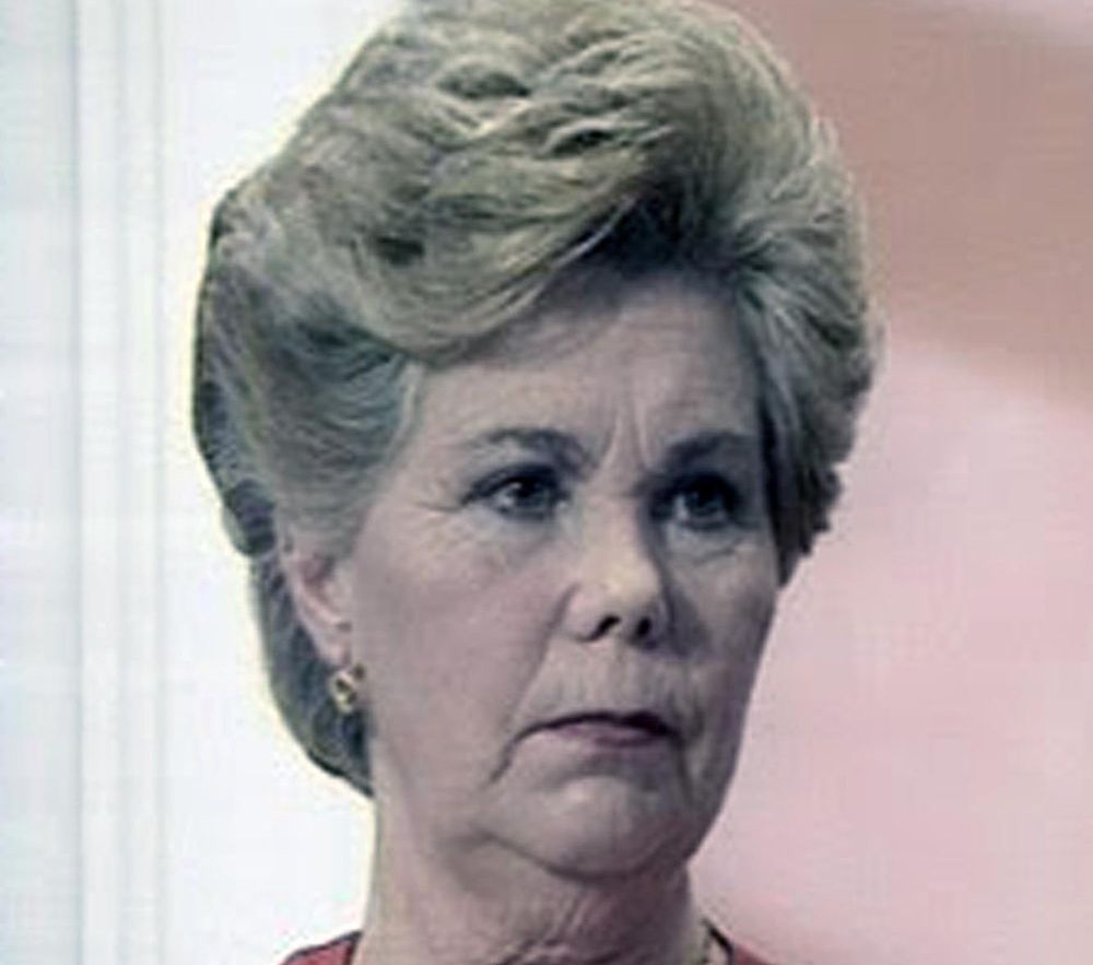 Ana Orantes en el programa televisivo donde denunció el maltrato de su marido.