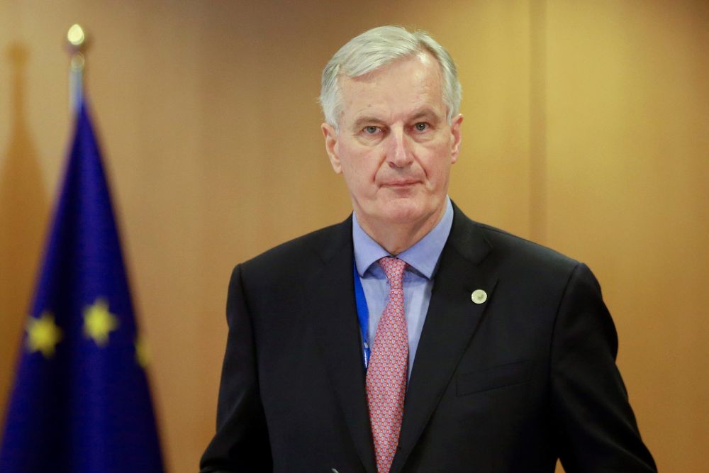 El negociador jefe de la Unión Europea para el "brexit", Michel Barnier.