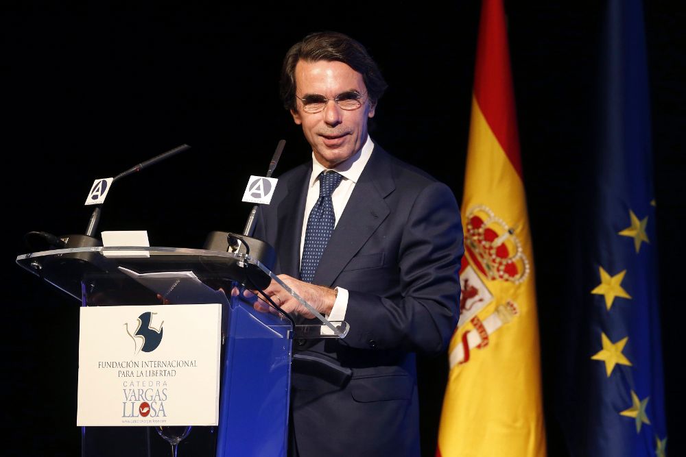José María Aznar es el presidente de FAES.